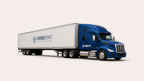 Full Truckload (FTL) truck on highway